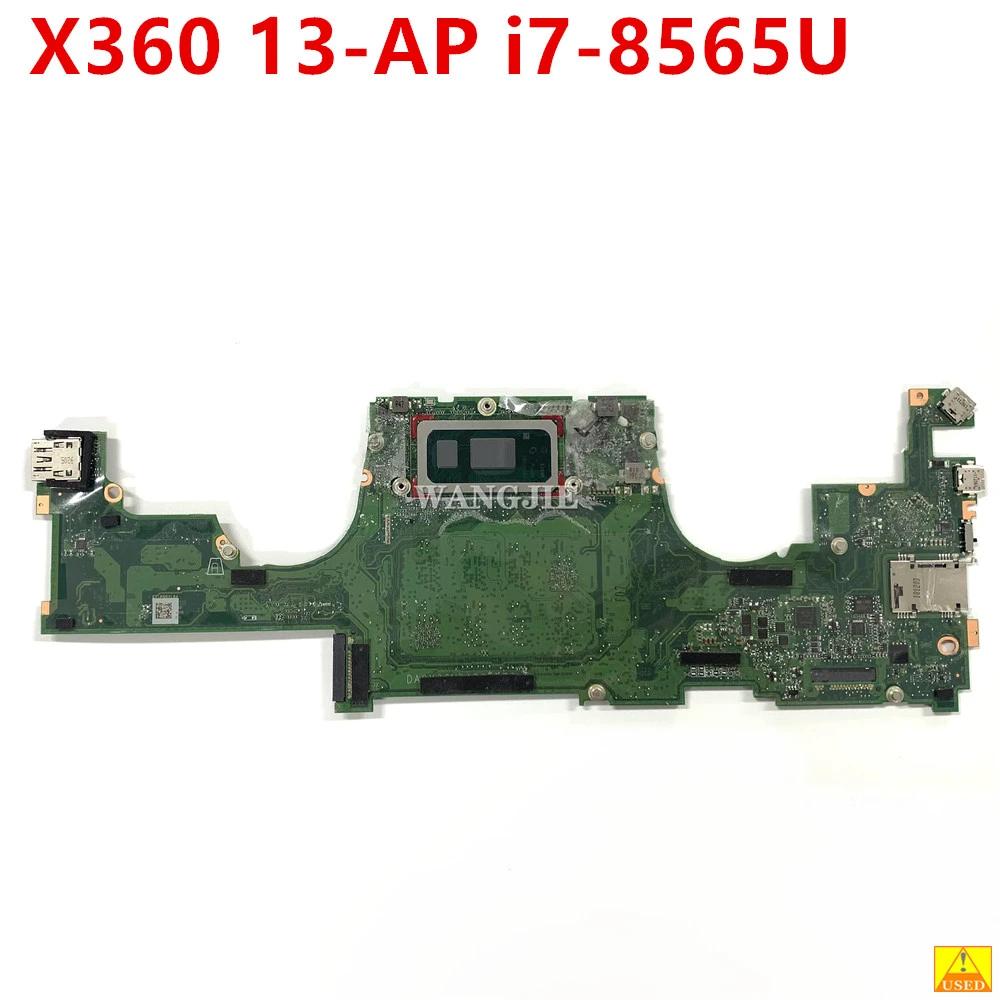 HP TPN-Q212 Spectre X360 13-AP 13-AP 13-AP0013DX Ʈ , i7-8565U CPU 8GB RAM, DA0X37MBAF0 X37 
